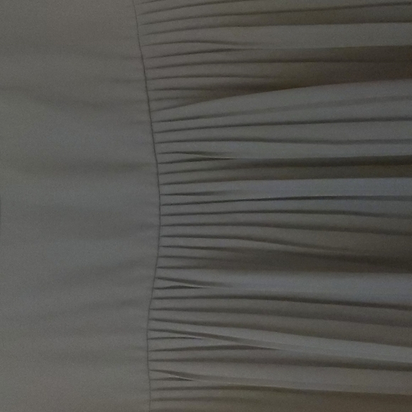 Zac & Rachel sheer pleated back, black, sleeveless tunic blouse - Picture 2 of 11